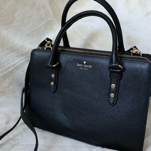 Kate Spade medium satchel in black